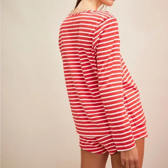 Free People Stripe Top - Picture 2 of 5